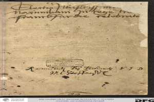 Altes deutsches Regierungs-Schreiben an den Präsidenten der Vereinigten Staaten mit handschriftlichem Text und sichtbaren Wasserzeichen.