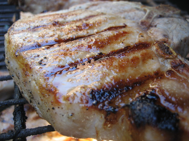 Essen auf dem Grill.