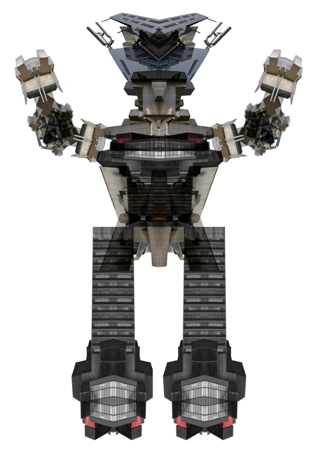 Ein Roboter ist im Bild zu sehen.